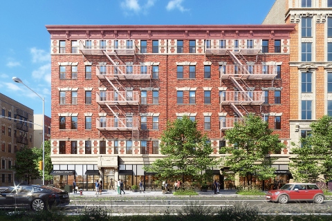 Frederick Samuels Apartments Rendering 